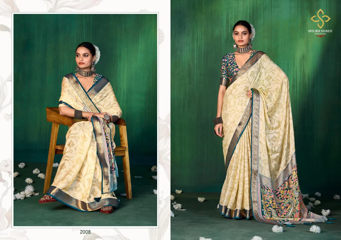 Devyani By Shubh Shree Brasso Wedding Wear Surat Saree Wholesale Market